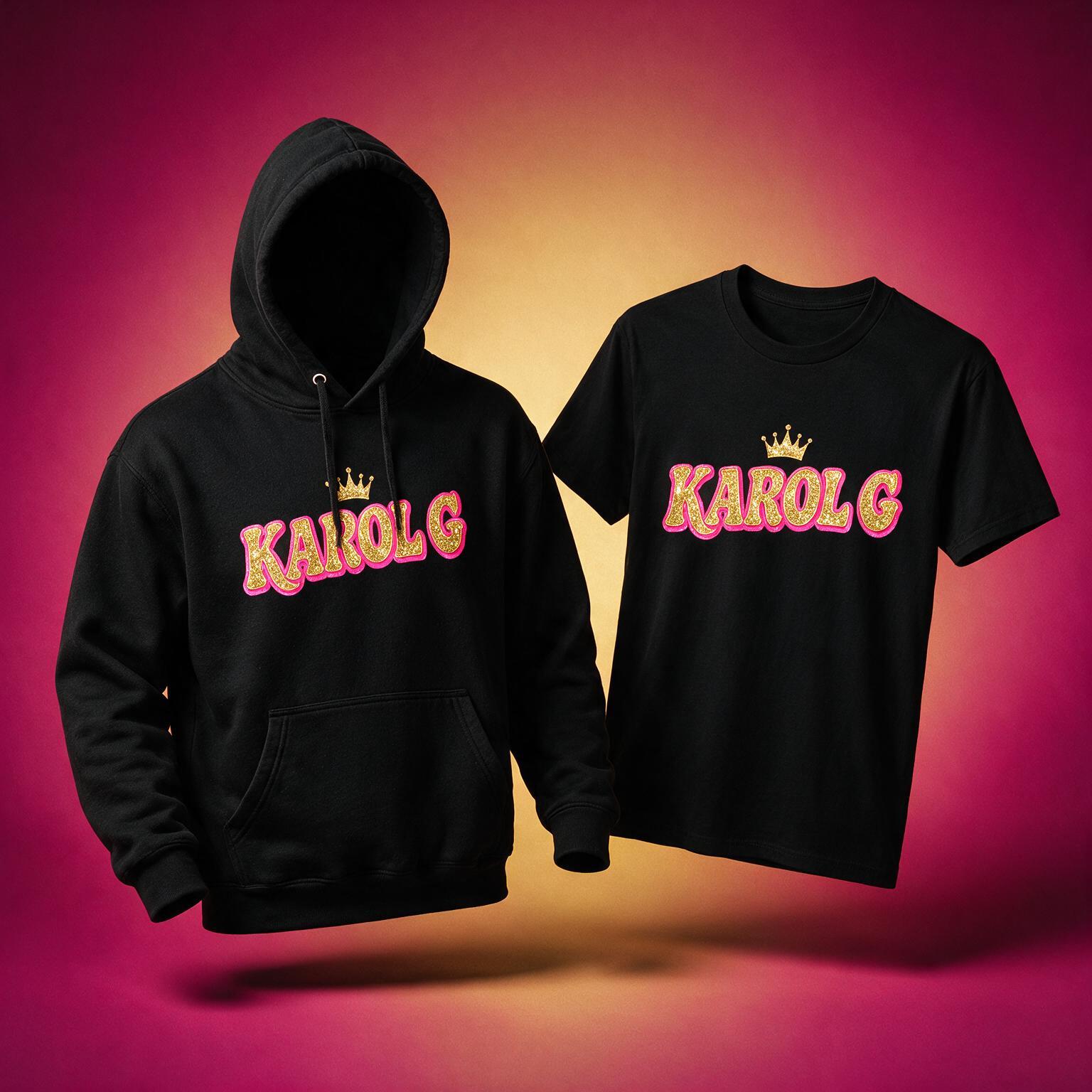 Polerón DTF personalizado Karol G