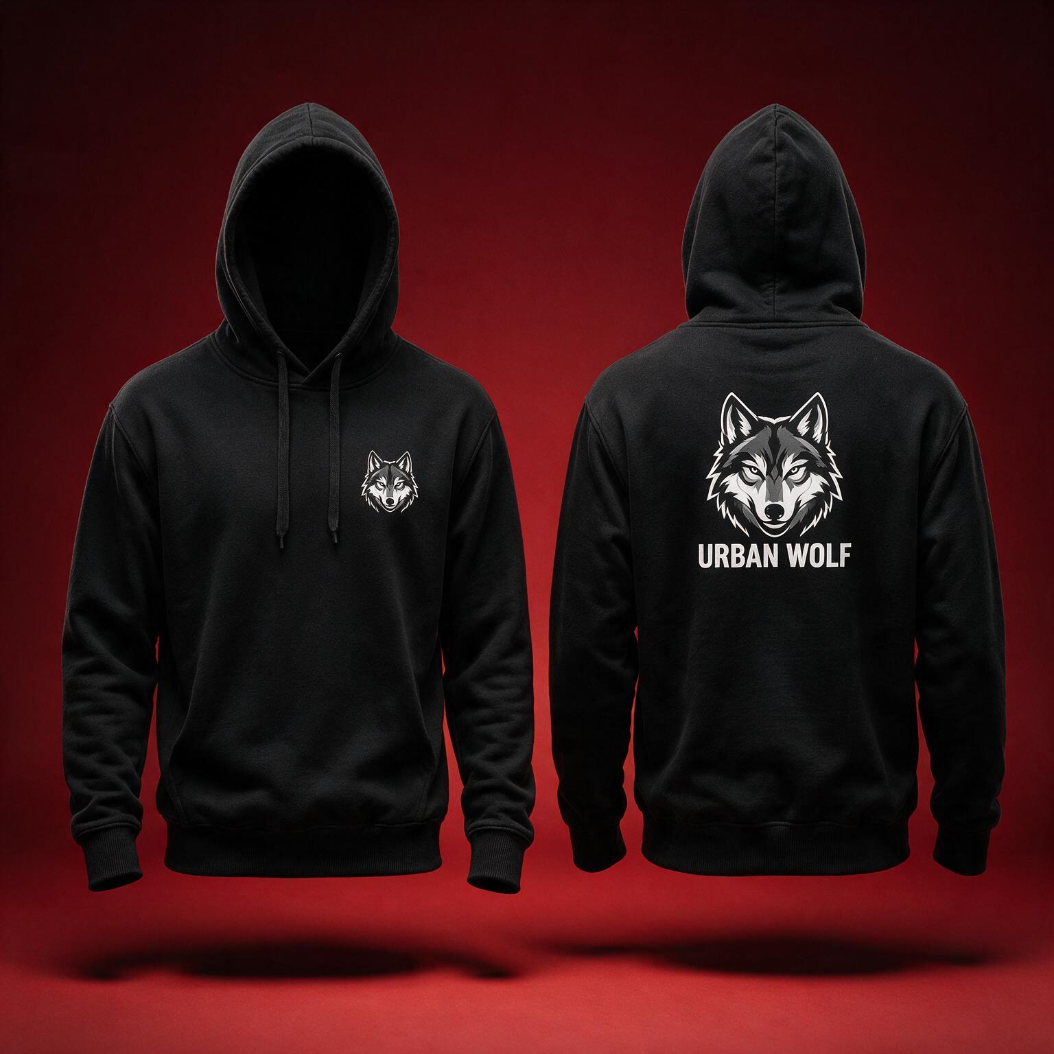 Polerón DTF Urban Wolf